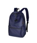 SJ03 13-15.6 inch Universal Large-capacity Laptop Backpack with USB Charging Port & Headphone Port(Navy Blue)