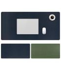 ZD02 Double-sided PU Mouse Pad Table Mat, Size: 100 x 44cm(Royal Blue+Army Green)