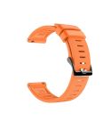 For Polar Grit X Silicone Official Buckle  Watch Band(Orange)