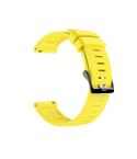 For Polar Grit X Silicone Official Buckle  Watch Band(Yellow)