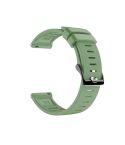 For Polar Grit X Silicone Official Buckle  Watch Band(Light Green)