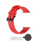 For Polar Vantage V2 Silicone Watch Band(Red)
