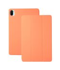 For Xiaomi Pad 5 / Pad 5 Pro Solid Color Magnetic Horizontal Flip Leather Case with Holder(Orange)