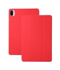 For Xiaomi Pad 5 / Pad 5 Pro Solid Color Magnetic Horizontal Flip Leather Case with Holder(Red)