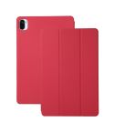 For Xiaomi Pad 5 / Pad 5 Pro Solid Color Magnetic Horizontal Flip Leather Case with Holder(Dark Red)