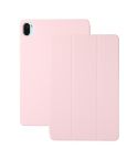 For Xiaomi Pad 5 / Pad 5 Pro Solid Color Magnetic Horizontal Flip Leather Case with Holder(Pink)