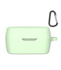 Wireless Earphone Silicone Protective Case with Hook for JBL T280TWS X(Matcha Green)