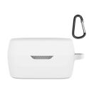 Wireless Earphone Silicone Protective Case with Hook for JBL T280TWS X(White)