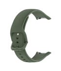 For OPPO Watch Free NFC Version Sport Silicone Watch Band(Dark Green)