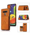 For LG Stylo 6 Calf Texture Magnetic Phone Case(Brown)