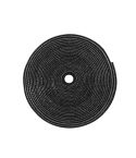 DUX DUICS Stoyobe Circle Hook and Loop Cable Ties, Length: 3m(Black)