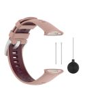For Polar Vantage V2 Two-color Silicone Watch Band(Pink Red)