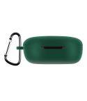 For Xiaomi Redmi Buds 4 Lite Silicone Earphone Protective Case with Hook (Midnight Green)