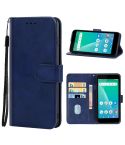 For Unimax UMX U696CL Leather Phone Case(Blue)