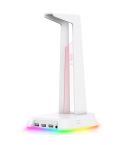 ONIKUMA ST-2 RGB Lighting Headset Holder Stand(White)