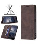 For Nokia G21 / G11 Magnetic RFID Blocking Anti-Theft Leather Phone Case(Brown)