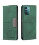 For Nokia G11 / G21 Magnetic Splicing Leather Phone Case(Green)