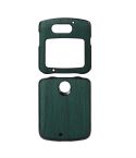 For Motorola Moto Razr 5G Wood Texture PU Phone Case(Green)