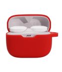Earphone Protective Case with Hanging Buckle For JBL T130NC(Red)