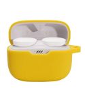 Earphone Protective Case with Hanging Buckle For JBL T130NC(Yellow)