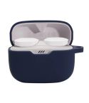 Earphone Protective Case with Hanging Buckle For JBL T130NC(Afternoon Blue)