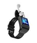 G36pro 1.3 inch IPS Screen Earphone Smart Watch,Support Blood Pressure Measurement / Sleep Monitoring(Black)