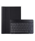 AK16 Lambskin Texture Bluetooth Keyboard Leather Case For Lenovo Tab 6 5G 10.3 inch(Black)