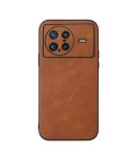 For vivo X Note Cowhide Texture PU Phone Case(Brown)