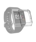 For Fitbit Ionic Full Coverage TPU Watch Case(Transparent Grey)