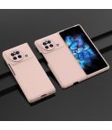 For vivo X Fold Skin Feel PC Phone Case(Pink)