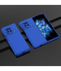 For vivo X Fold Skin Feel PC Phone Case(Dark Blue)