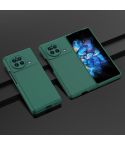 For vivo X Fold Skin Feel PC Phone Case(Dark Green)