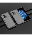 For vivo X Fold Skin Feel PC Phone Case(Transparent)