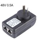 48V 0.5A Router AP Wireless POE / LAD Power Adapter (AU Plug)