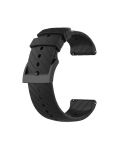 For Suunto 7 Lightning Silicone Watch Band(Black)