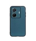 For vivo S15e Accurate Hole Genuine Leather Phone Case(Green)