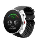 For POLAR Vantage M Silicone Watch Band(Black)