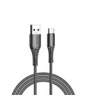 awei CL-69 5A Type-C / USB-C Smart Fast Charging Cable, Length: 1m(Black)