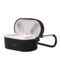 For OnePlus Buds N Wireless Earphone Silicone Protective Case with Hook(Black)