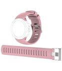 For Sunnto D4 / D4i Novo Diving Watch Silicone Watch Band with Extension Strap(Pink)