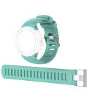 For Sunnto D4 / D4i Novo Diving Watch Silicone Watch Band with Extension Strap(Mint Green)