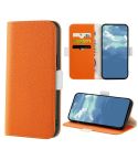 For Nokia G21 Candy Color Litchi Texture Leather Phone Case(Orange)
