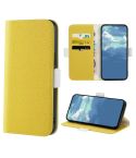 For Nokia G21 Candy Color Litchi Texture Leather Phone Case(Yellow)