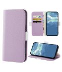 For Nokia G21 Candy Color Litchi Texture Leather Phone Case(Light Purple)