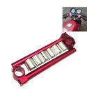 Motorcycle Modification Accessories CNC Handle Bar Grips Set(Red)