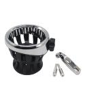 Motorcycle Drinking Holder Cup for Honda GL1800(Silver)