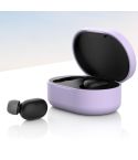 Bluetooth Earphone Silicone Case For Redmi AirDots(Light Purple)