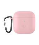 Liquid Silicone One-piece Earphone Protective Case For Redmi Buds3(Pink)