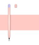 Contrasting Color Series Liquid Silicone Protective Case For Honor Magic Pencil 2(Pink)