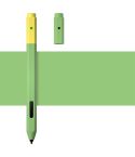 Contrasting Color Series Liquid Silicone Protective Case For MicroSoft Surface Pen(Green Grass)